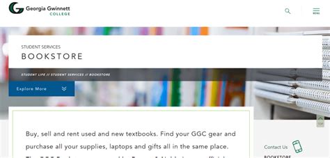 Ggc book store. If you are a GGC student, staff, or faculty member, click the green "GGC Login" button below. Do you need help to access your GGC account? Need Help? Visit the GGC Help Desk or call 678-407-5611 for technical assistance. For additional and after-hours support, contact the D2L Help Center. 