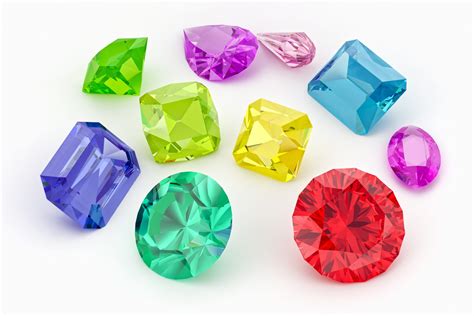A gem color largely depends on its chemical composition and cr