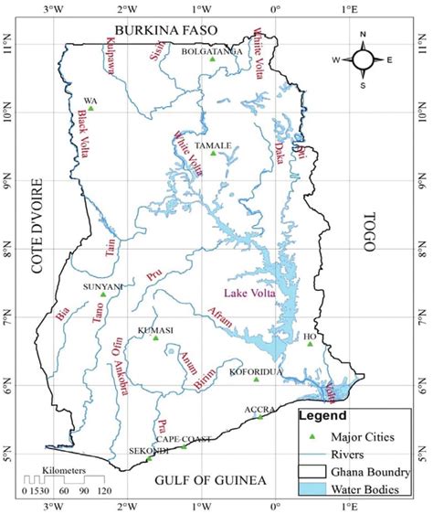 Ghana Rivers - Datasets - waterdata