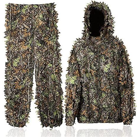 Ghillie Suit 3D Leafy Lightweight Breathable Outdoor Small for