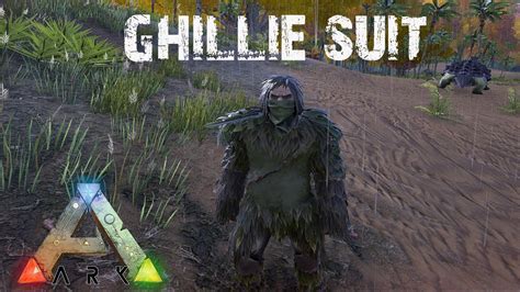 ARK: Survival Evolved Ep. 18 - GHILLIE SUIT! (Gameplay)One more video for the day! The ghillie suit! I bet you can't see me at all in this video when I have .... 