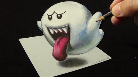 Ghost Drawing 3d