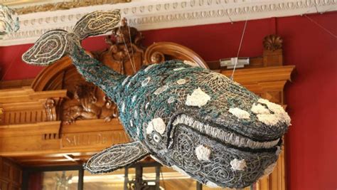 Ghost Net Whale Sculpture Captures Hearts Overseas - Yarn …