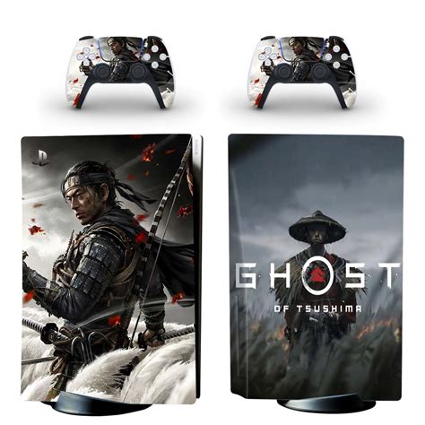 Ghost Of Tsushima Skin Sticker Decal For PlayStation 5 Design 3