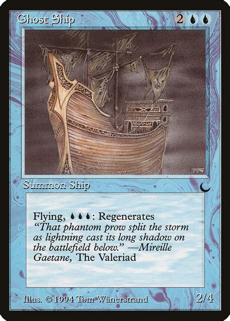 Ghost Ship (The Dark) - Gatherer - Magic: The Gathering