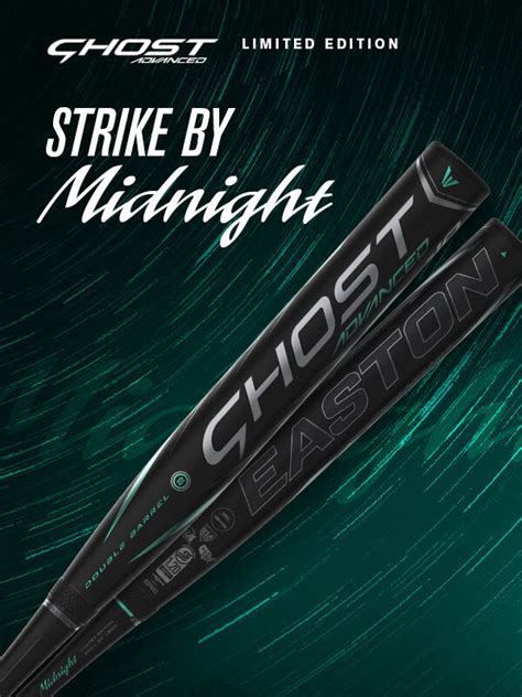 Easton Bats 4.0 (40) 2023 Easton Ghost Unlimited Fastpitch Softball Bat, -11, -10, -9, -8 Drop Length $499.95 Buy in monthly payments with Affirm on orders over $50. Learn more Add to Cart This item ships FREE Not Eligible for Discounts or Promotions Description Specifications #GHOST The Hottest Bat On The Field Beyond Limits. Ghost advanced midnight