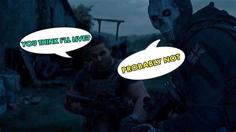 Ghost and Soap All Dialogue Choices & Banter - CALL OF DUTY: …