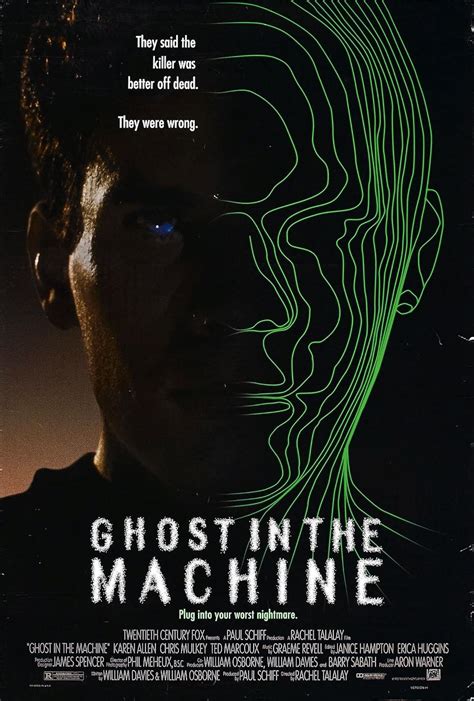 Ghost in a machine. Synopsis. After a freak, fatal accident, the soul Karl—aka The Address Book Killer—ends up trapped in the electrical grid. He targets Terry and her son for his next victims, turning home technology against them as deadly weapons. 