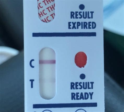When reading the test results, a control line at the top of the. In drug testing, sophisticated products are used to screen multiple drugs simultaneously in a single device. ANY line in the T area, indicates a negative outcome. Only the Control line ("C") must be visible for a positive test result. Learn more about the causes of the faint line ...