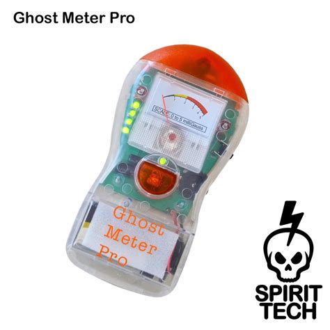 Ghost meter.  The Ghost Meter provides three corroborating indicators of EMF emission stren...