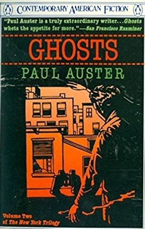 Ghost paul auster biography in english language
