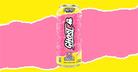 Ghost pink lemonade. Ghost Energy is the perfect beverage for those seeking a low-calorie energy boost. Each 16 fl oz can contains 5 calories, 0g of total fat, cholesterol, total sugars, and protein, making this drink light on the essentials but heavy on the benefits. With a sodium content of 30mg and a total carbohydrate of just 1g, what truly sets Ghost Energy ... 
