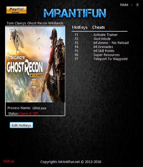 Ghost recon wildlands predator cheat codes. dll Work last version (Steam/Uplay) 1.  Re...