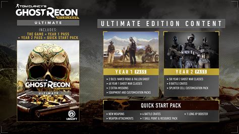 Tom Clancy’s Ghost Recon® Wildlands Year 2 Pass. $29.99. Download and play all the Tom Clancy's Ghost Recon Wildlands DLC and Addons available at the Epic Games Store.. 
