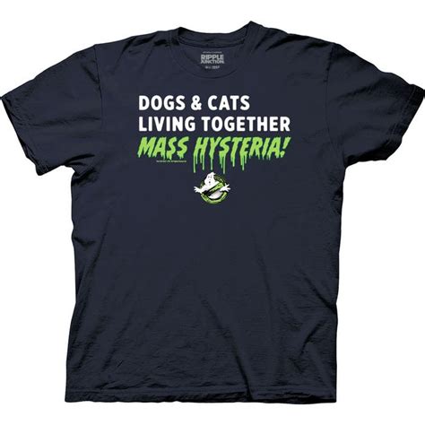 Ghostbusters Mass Hysteria T-Shirt - amazon.com