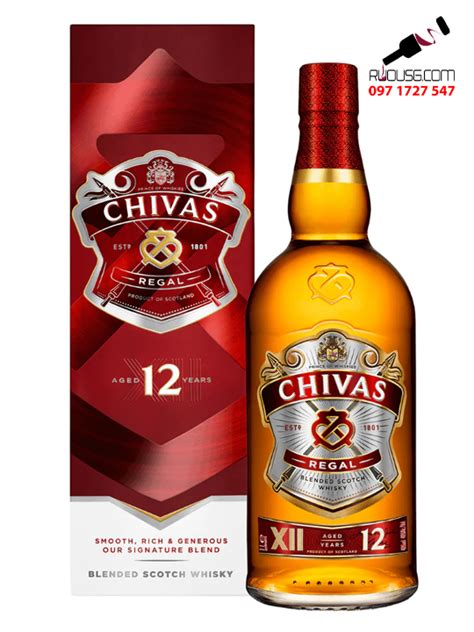 Giá Rượu Chivas Regal 12, 18, 21,25, 32 hàng chuẩn 2024