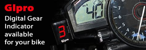 GiPro Digital Gear Indicator for Suzuki Motorcycles