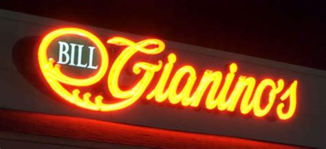 The Gianino Family Restaurants are thankful for your patronage. Fra