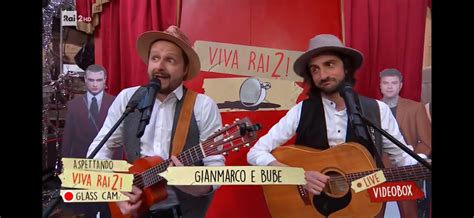 Gianmarco e Bube con Fiorello su Rai 2 MaremmaOggi