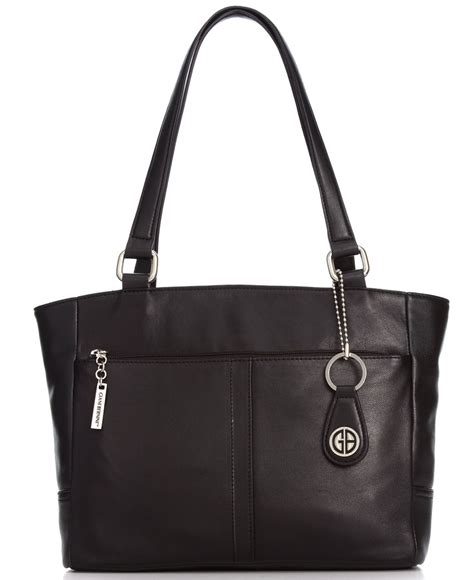 New Women's Tote Bag Giani Bernini Striped Straw Tote Bag. 5.0 5.0 out of 5 stars (1) Giani Bernini. Womens Suede Patchwork Crossbody Handbag Black Large.. 