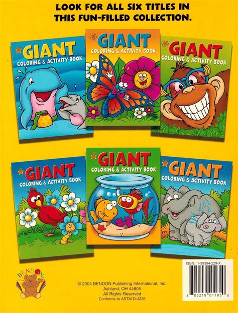 Giant Coloring Activity Book