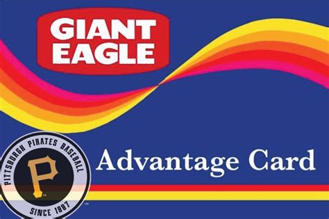 Giant Eagle Advantage Card Games Pittsburgh Pirates