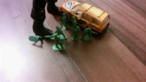 Giant Models Vs. The Tiny Army Men - YouTube