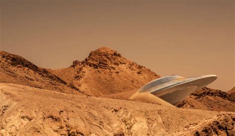 Giant UFO Flying Saucer Discovered On NASA Mars …