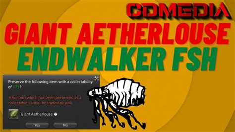 Giant aetherlouse. Here’s all you need to start and beat The Dead Ends dungeon in Final Fantasy XIV’s latest Endwalker expansion. Final Fantasy XIV Endwalker tells the latest tale about the Warrior of Light, and ... 