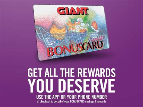 Giant bonus card app. Things To Know About Giant bonus card app. 