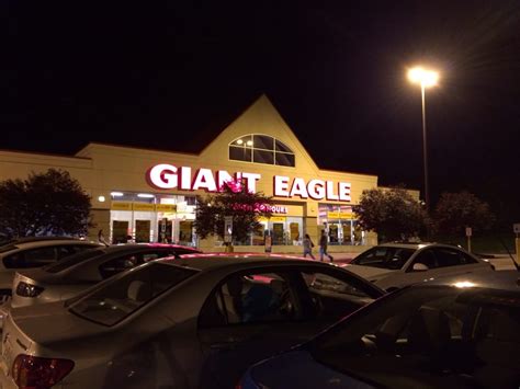 Giant Eagle is found in a good space in 