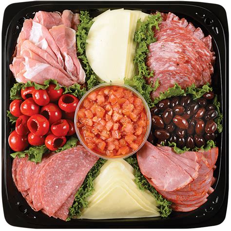 Giant eagle meat cheese trays. Meat/Cheese Trays. All Top Quality Boar's Head Meat & Cheese: Roast Beef. Black Forest Ham, Oven Roasted Turkey Breast, Hard Salami, Baby Swiss, Mild Cheddar, & 60/40 (CoJack) Approx. 6 Sandwiches per LB. Recommend 1 1/2 Sandwiches per Person. 10 people - 3lb $11.98/LB $35.94. 