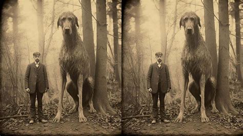 The last giant Irish grey hound 1902. 