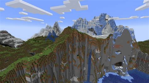 Giant mountain seed minecraft. The tallest mountain is covered in snow on the top. This seed will be helpful if you want to create a base surrounded by mountains. Seed Code: -632509719. Biomes: Badlands & Wooded Badlands. 3. Huge Savanna Mountain. This seed lets you spawn in a huge savanna biome featuring several savanna mountains. 