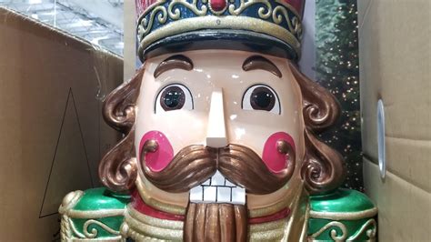 Giant nutcracker costco. by Three Posts™. $36.99 $69.99. (701) Add to Cart. Ships via: 67346 - Grenola. This life-size nutcracker is a festive addition to your seasonal or holiday decor. It's made from polyresin in a classic red, green, and black palette, and it's safe for outdoor use. This full-sized figurine stands on a decorative round platform, and it features a ... 
