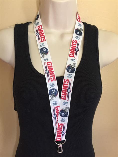 Giants Lanyard New York - Etsy