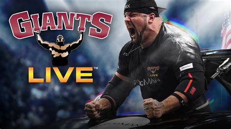 Giants Live & World’s Strongest Man 2024 TV Schedule