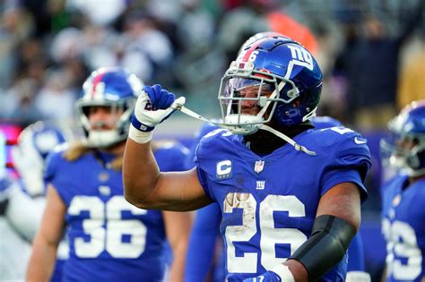 Giants running back Saquon Barkley enters the season once again looking to prove his value