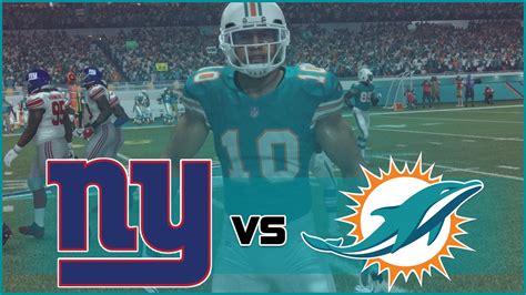 Giants vs dolphins. Here's what you need to know before the Miami Dolphins and New York Giants matchup in Week 15 of the 2019 NFL season. 