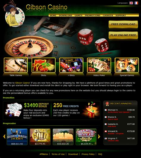 gibson casino instant play