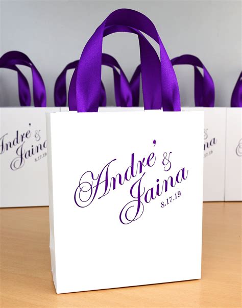 Gift Bags For Wedding Favors