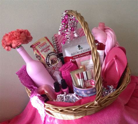 Gift Basket Ideas For Womans Birthday