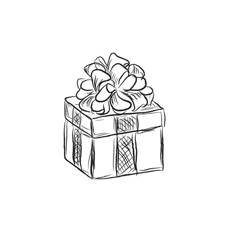 Gift Box Drawing