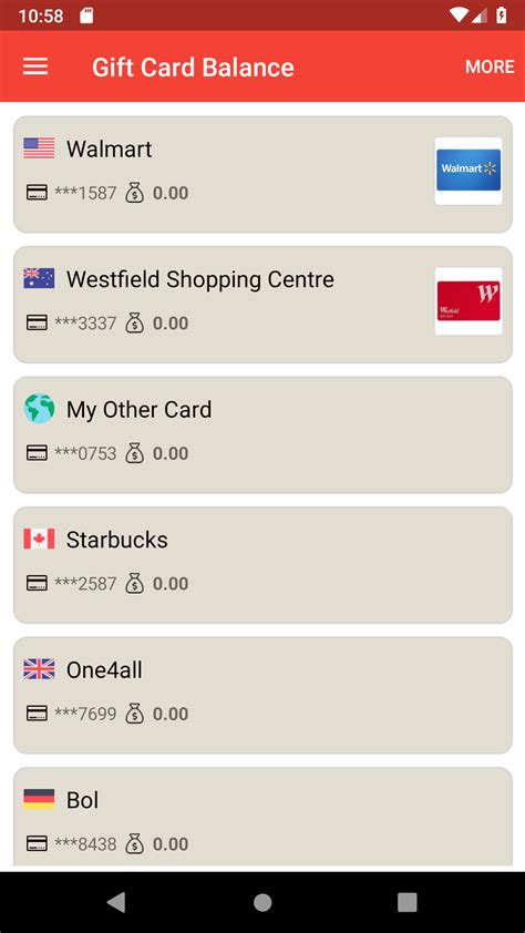 Gift Card Balance Balance Check Of Gift Cards Amazon Ca Appstore For Android