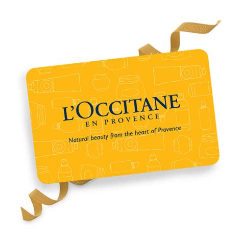Gift Card Loccitane