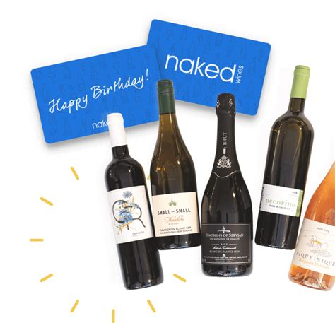 Gift Cards at Naked Wines