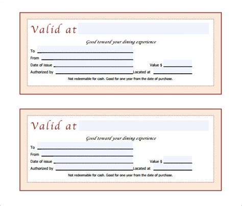 Gift Certificate Template 42+ Examples in PDF, Word In Design Format