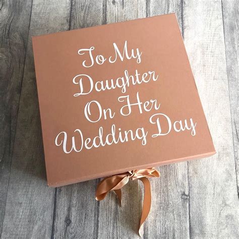 Gift For My Daughter On Her Wedding Day