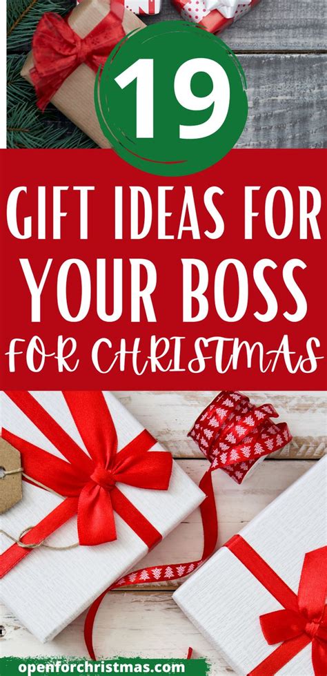 Gift Ideas For Your Boss Christmas