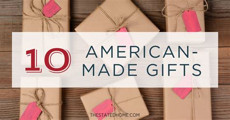 Gift Ideas Made In Usa